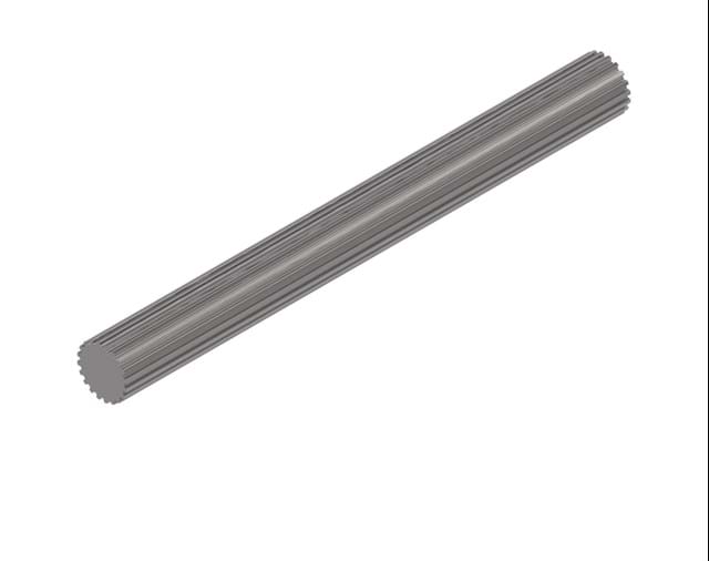 WEASLER SHAFT 1 5/16''X 20SPL INDUCTION HARDENED 3'LONG